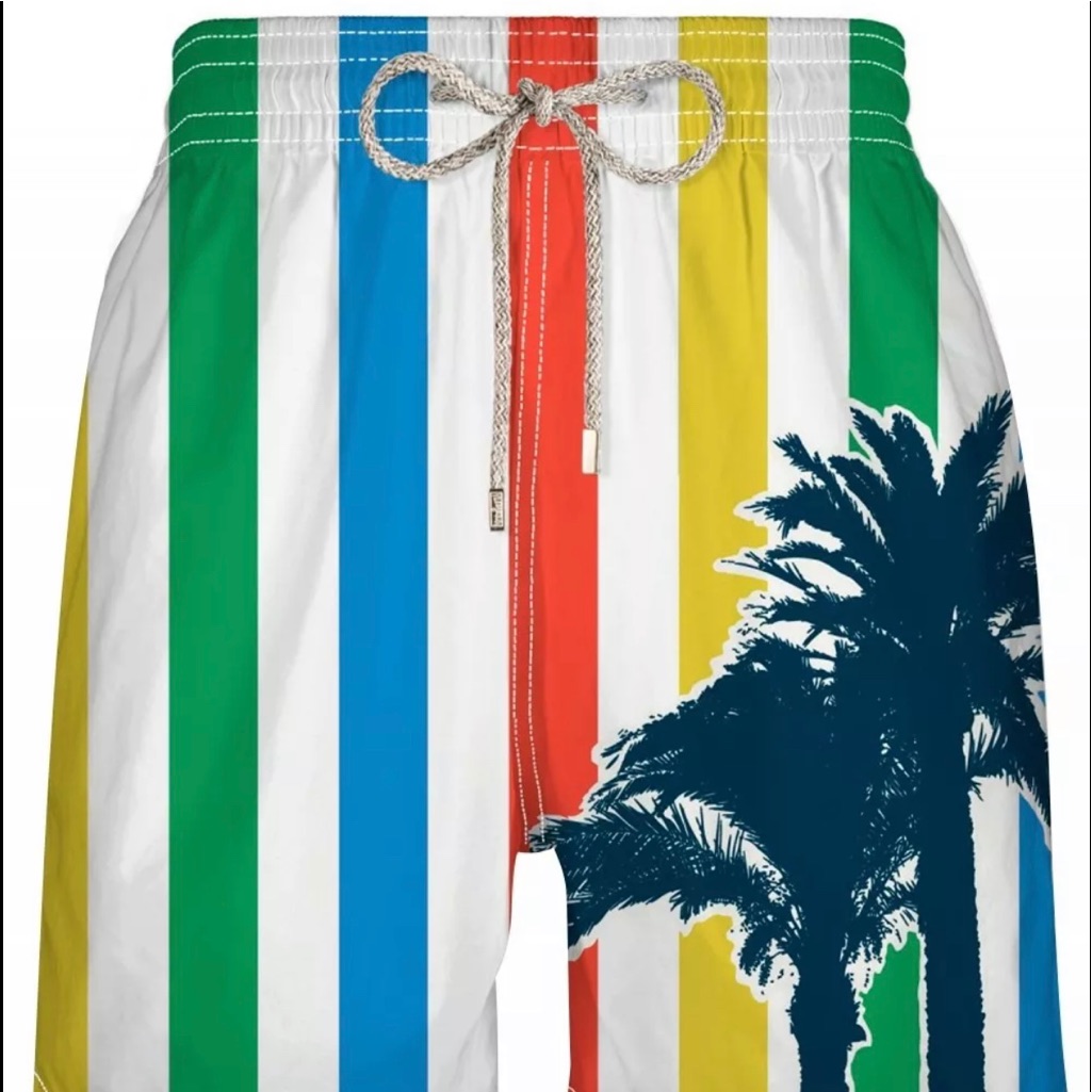 Nwt Vilebrequin France Swim Trunks 36-38 Xxl Men’s